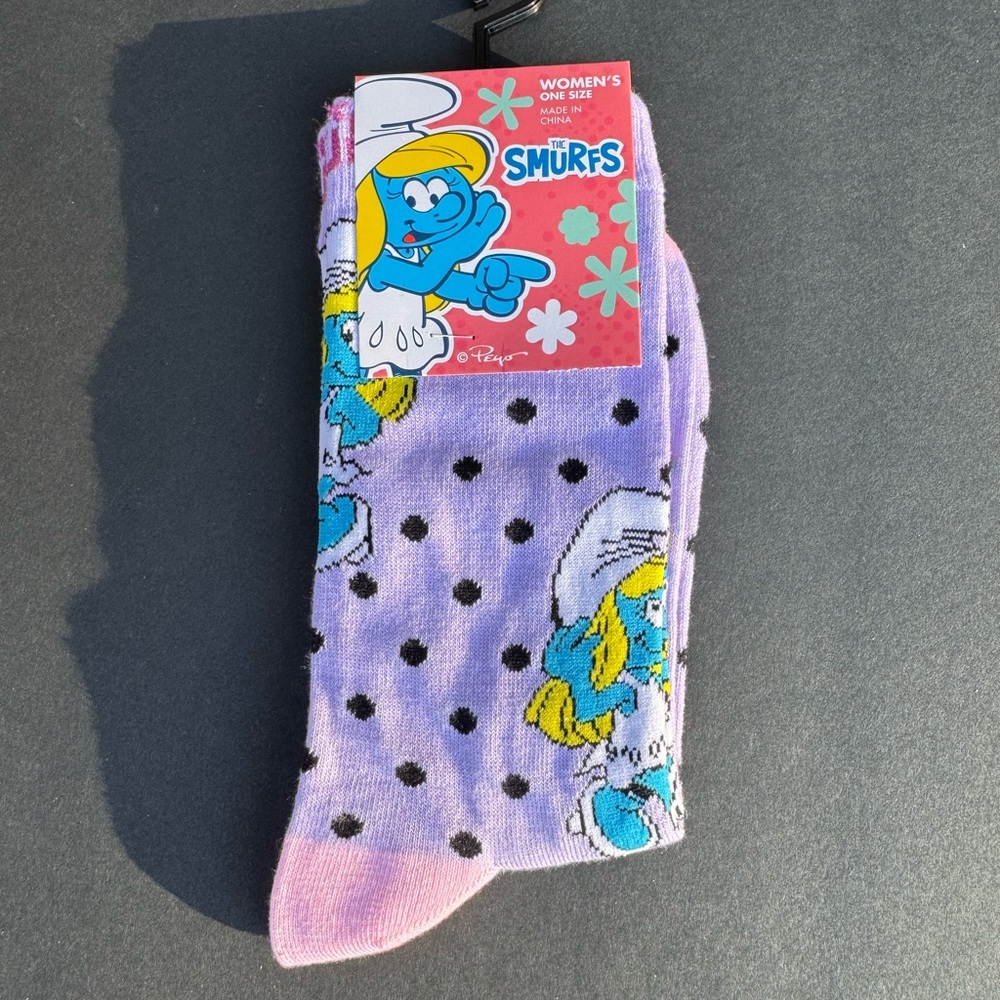 Smurf’s Women Purple Socks